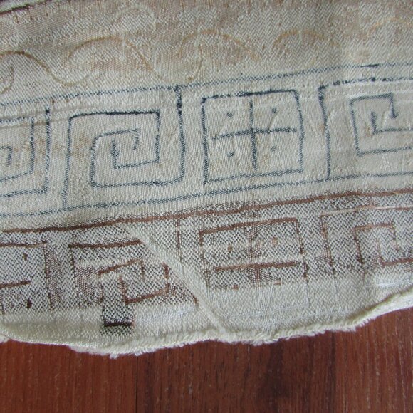 Tans and Gold Geometric Textured Upholstery Fabric ~ 2.9 metres - Picture 7 of 15